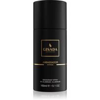 Gisada Ambassador Intense purškiamasis dezodorantas be aliuminio vyrams 150 ml
