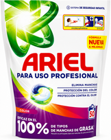 Skalbimo kapsulės ARIEL Profesional Color, spalvotiems skalbiniams, 50 vnt.