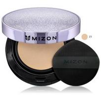 Mizon Vegan Collagen Cushion SPF38 makiažo pagrindas / kušonas - 23 Sand Beige