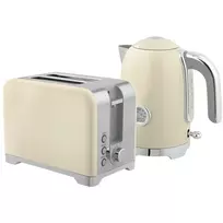 HOMCOM Virdulio ir skrudintuvo rinkinys, 2200W, 7 kepimo lygiai, įvairios funkcijos, kreminės spalvos