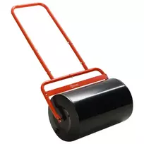 Vejos Volas 50 cm | Pripildomas 38 l Vandens arba 62 kg Smėlio l Rankinis Plieninis Sodo Volas su U Formos Rankeną Raudonas