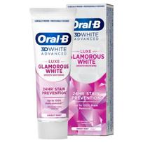Oral-B 3D White Luxe Glamorous balinamoji dantų pasta kasdienei burnos priežiūrai, 75 ml