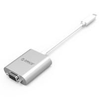 Orico PTAV USB-C į VGA ir 3.5mm garso adapteris 0.15m Sidabrinis