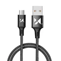 Wozinsky USB į Micro USB laidas, 2.4A, 1m, juodas