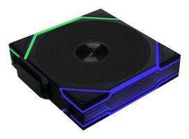 12RTLLCD1W1B Wireless 120mm Case Fan Black