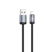 Minimalist USB to Lightning Cable 3A 1m Black