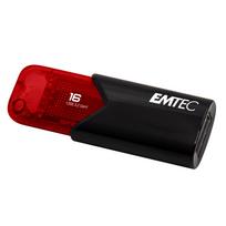16GB Click Easy USB 3.2 Gen 2 Black-Red