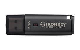 32GB IronKey Locker Plus 50 G2 USB-A Black