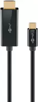Goobay USB-C to HDMI Cable 4K at 60 Hz, 1 m | 75696