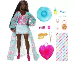 Lėlė – 54173 – EXTRA FLY – BARBIE – BEACH