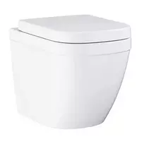 Grohe Euro Ceramic - pastatomas unitazas su SoftClose dangčiu, Rimless, Triple Vortex, Alpine White 39839000