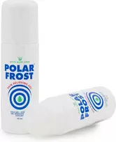 Polar Frost šaldantis rutulinis gelis skausmui malšinti, 75 ml