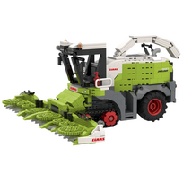 Žaislas konstruktorius BRIXIES Plus 222.733 smulkintuvas Claas Jaguar 990 Terra track