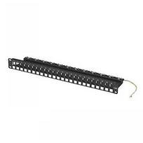 Black Box BLACKBOX CAT6A BLANK PATCH PANEL, 24-PORT - 24 PORT JPMT700A