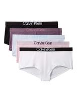 CALVIN KLEIN UNDERWEAR Moteriškos kelnaitės, 5 vnt., BOYSHORT 5PK