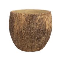 Gėlių vazonas „SUNNY OAK“, D37xH32 cm, rudas