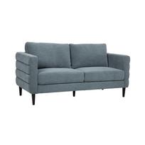 Dvivietė sofa „STEVENS“, žalsvai pilkos spalvos