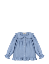 Fliink - Connie Ls Blouse - Palaidinės ir tunikos - Mėlyna