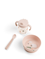 Done By Deer - Foodie Weaning Set Tiny Farm Powder - Kūdikių vakarienės rinkiniai - Rožinė