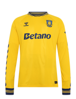 Hummel - Brøndby If 26/27 Home Jersey L/S - Sportiniai futbolo marškinėliai - Geltona