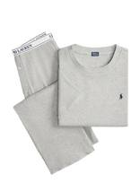 Polo Ralph Lauren Intimates - Waffle-Knit Pajama Set - Pižama - Pilka