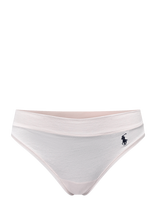 Polo Ralph Lauren Intimates - Stretch Cotton Low-Rise Thong - Stringai - Rožinė