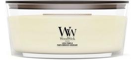 Žvakė, aromatinė WoodWick Lush Pomelo, 40 - 65 h, 453 g, smėlio sp.