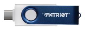 Patriot Memory Xporter X550 USB flash drive 128GB USB Type-A / USB Type-C 3.2 Gen 1 (3.1 Gen 1) Blue, White