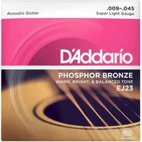 D'Addario EJ23 - acoustic guitar strings (9 - 45)