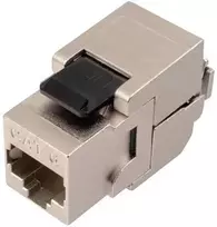 SOLARIX Cat.6 STP RJ45 Keystone Module Tool-less IDC Black