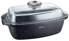 KINGHoff KH-1608 kepimo puodas su dangčiu 5,5 l