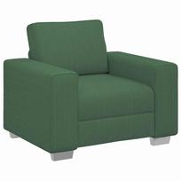 vidaXL Sofa-kėdė, tamsiai žalia, 100x77x82 cm, velvetas, audinys