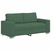 vidaXL Dvivietė sofa, tamsiai žalia, 180x77x82 cm, velvetas, audinys