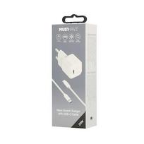 Musthavz Nano Charger 20W + USB-C/USB-C cable, white