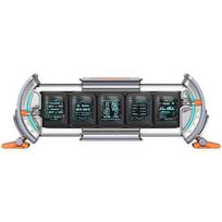 Divoom TimesGate II Cyperpunk Multi-Screen, gray