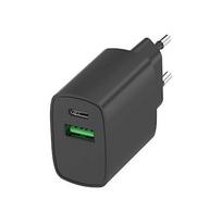 Musthavz GoEasy PD Charger USB-A + USB-C 20W, blac