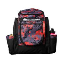 Kuprinė diskgolfo diskams DISCMANIA Fanatic Sky Red