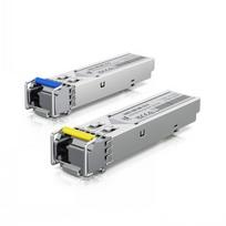 UBIQUITI 1G BIDIRECTIONAL SINGLE-MODE OPTICAL MODULE. SFP TRANSCEIVER THAT SUPPORTS 1G CONNECTIONS UP TO 3 KM USING SINGLE-MODE