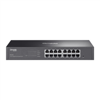 TP-LINK | ES216G | Omada 16-Port Gigabit Easy Managed Switch | Desktop/Rackmountable | Managed | Power supply type 100-240 V, 50/60 Hz