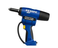 Akumuliatorinis kniediklis Gesipa PowerBird Pro Gold Edition; 18 V; 2,4–6,4 mm (be akumuliatoriaus ir pakrovėjo)