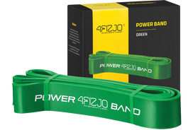 Pasipriešinimo guma 4FIZJO Power Band 27-36 kg, žalia