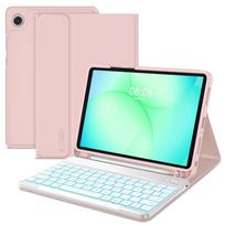 Tech-Protect SC Pen dėklas Samsung Galaxy Tab A9+ 11.0 su klaviatūra, rožinis