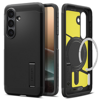 Spigen Tough Armor Mag dėklas Samsung Galaxy S26+ telefonui, juodas