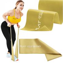 4FIZJO reabilitacinė juosta FLAT BAND 25-35 kg, 2 m, auksinė