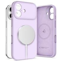 Tech-Protect Silicone MagSafe dėklas, skirtas iPhone 17 - violetinis