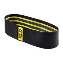 Medžiaginė pasipriešinimo guma 4FIZJO Hip Band 10-15 kg, juoda/geltona