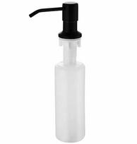 Įmontuojamas indų ploviklio dozatorius, 300 ml, juodas
