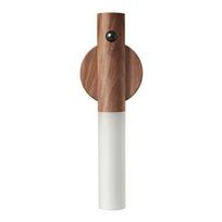 Belaidis LED šviestuvas su judesio davikliu, 1W, 3000K, USB, rudas / baltas