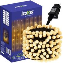 Izoxis 300 LED šviesos girlianda, burbulai, 30 m, šilta balta