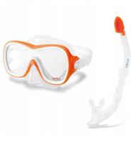 Intex Wave Rider nardymo kaukės ir vamzdelio rinkinys, skaidrus